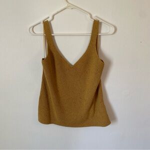 Old Navy Women's Yellow Knit Tank Top